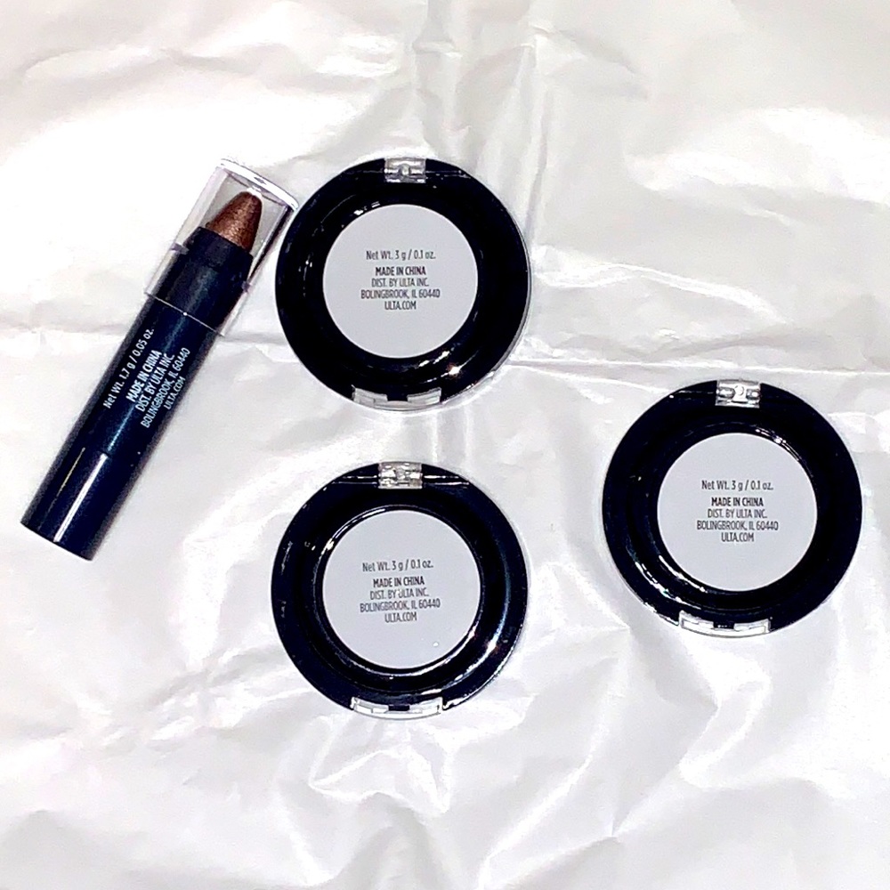 Ulta Makeup Bundle - Travel Size Eyeshadows, eye crayon, brow gel & blush. New! - Picture 6 of 10